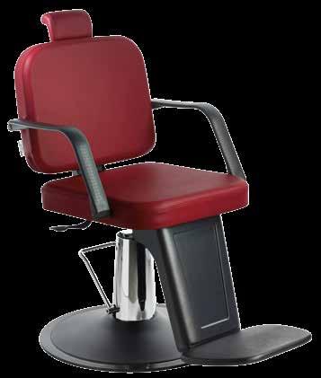The amazing FIGARO barber chair takes a classic style and adapts it for