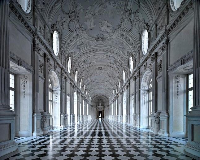 architetture, realizzate appositamente, della Reggia di Venaria e di