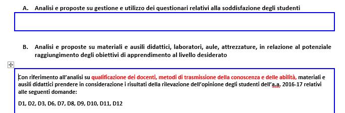 D3 Il materiale didattico (indicato o fornito) è adeguato per lo studio della materia? D6 Gli orari di svolgimento di lezioni, esercitazioni e altre eventuali attività didattica sono rispettati?