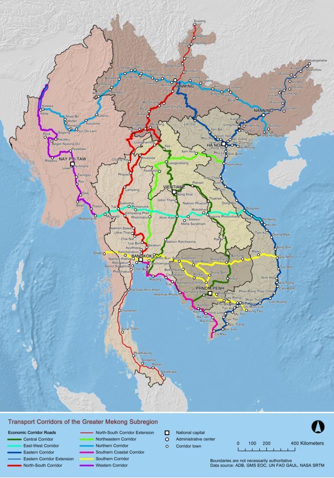 GREATER MEKONG SUBREGION (GMS) In 1994, the first GMS-related project was approved for a value of $150 million.