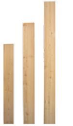 Collezione Recinzioni Tavolette per recinzioni: in legno di larice alpino piallate