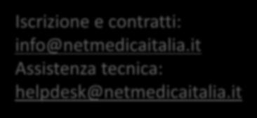 CONTATTI Ad oggi 3500 medici di medicina generale si sono avvalsi