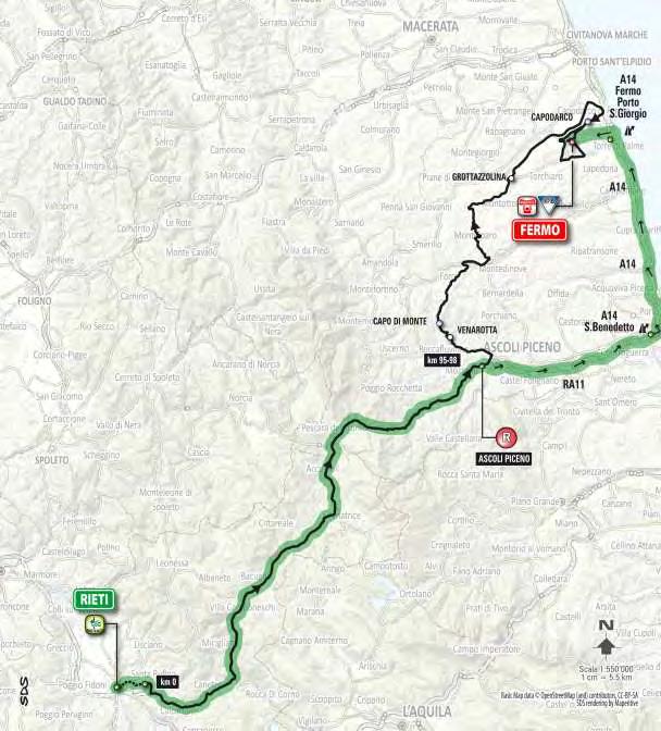 tappa / étape / stage 5 Rieti Fermo 12.03.