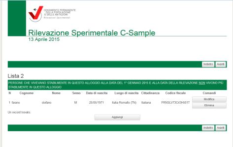 Rete C e D-Sample Rete