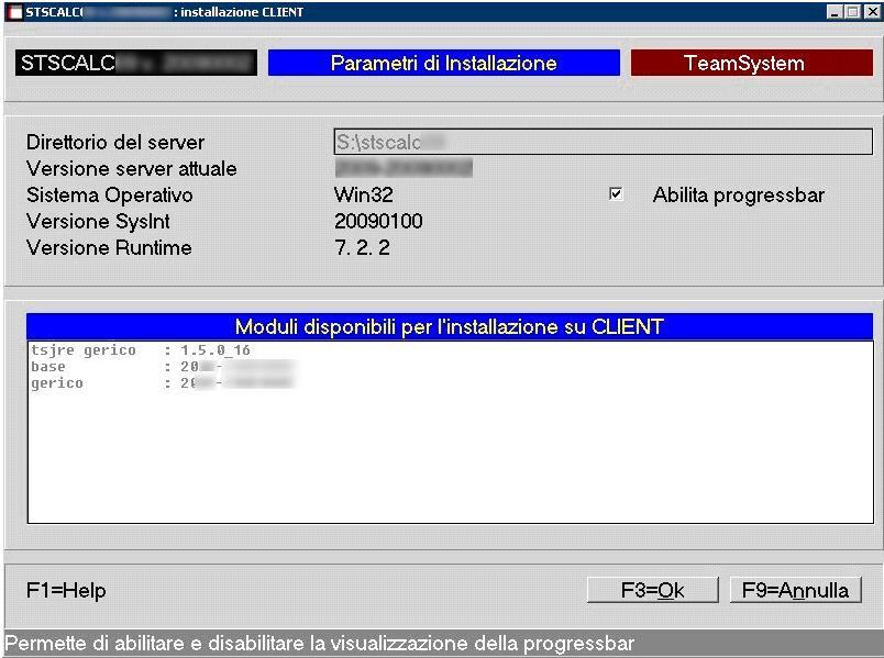 Manuale di amministrazione Comandi disponibili in questa modalità: TASTO Comando relativo F6 F7 Esegue la rimozione, dopo richiesta di conferma, dei moduli