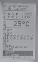 impostazione parametri generatore (*3) A, iniziare le modifiche dei parametri.