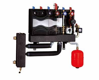 Idronica Moduli di distribuzione per impianti termici a zone La linea Idronica nasce per offrire soluzioni compatte, semplificate e pre-assemblate al fine di garantire l affidabilità di