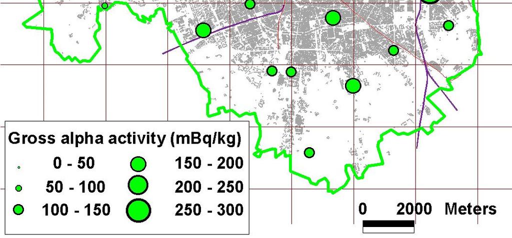 centrali RADON 222 ALFA TOTALE Attività alfa-beta totale e radon