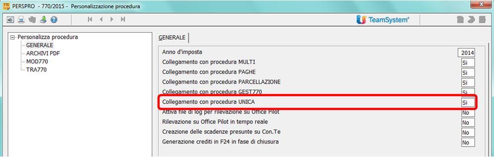 In tal caso con l esecuzione del comando CNV2015: nella tabella