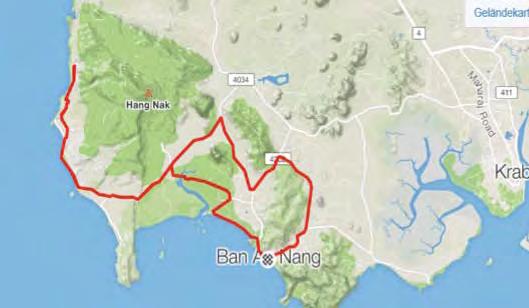 18 NOVEMBRE 21 NOVEMBRE 60 km verso il nord di Phuket Dopo aver seguito gli amici triatleti in gara una pedalata di 60 kmverso il nord dell