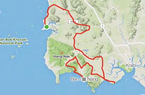Ao Nang - Borsaen 75 km Lasceremo la zona di Krabi per trasferirci verso l aerea di Phan Nga attraversando paesaggi molto particolari.