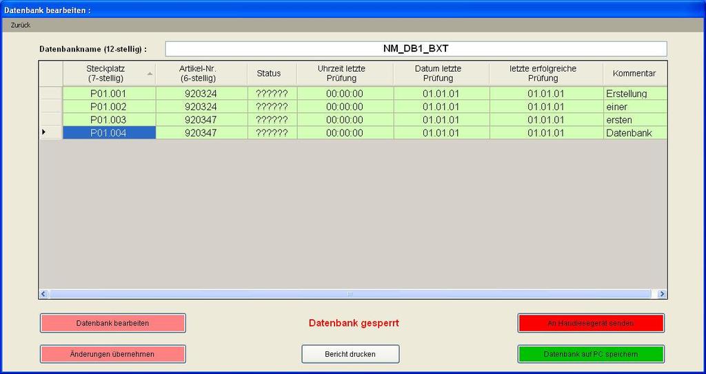 Apparecchio prova SPD DEHNrecord LC M3+ Software per PC DEHNrecord, banca dati per PC Gestione dei singoli punti di montaggio e dati di