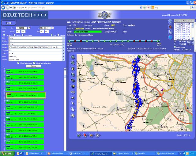 MONITORAGGIO DEI SERVIZI SERVIZI FERROVIARI L Agenzia monitora i servizi ferroviari con l accesso direno alla banca dah PIC- WEB