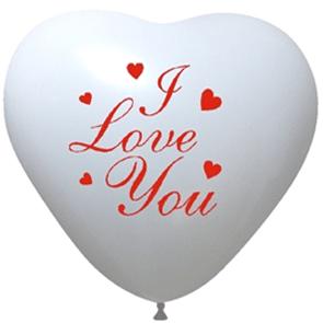 20 euro + iva "M9461T" PALLONE 80 CM I LOVE YOU SUL GLOBO Pallone