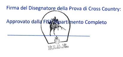 9) AVVERTENZE Il Completo si svolgerà secondo il vigente Regolamento Nazionale per il Concorso Completo di Equitazione (Ed. 2006 e successive modifiche).