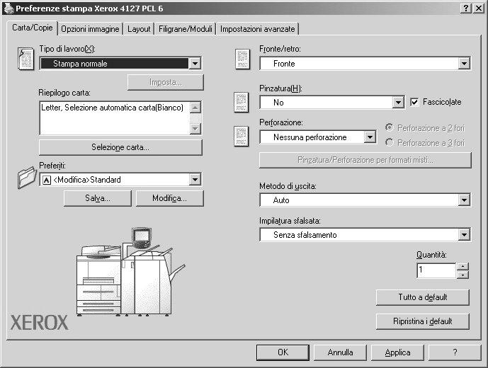 dimensioni pagina PDF siano deselezionate.