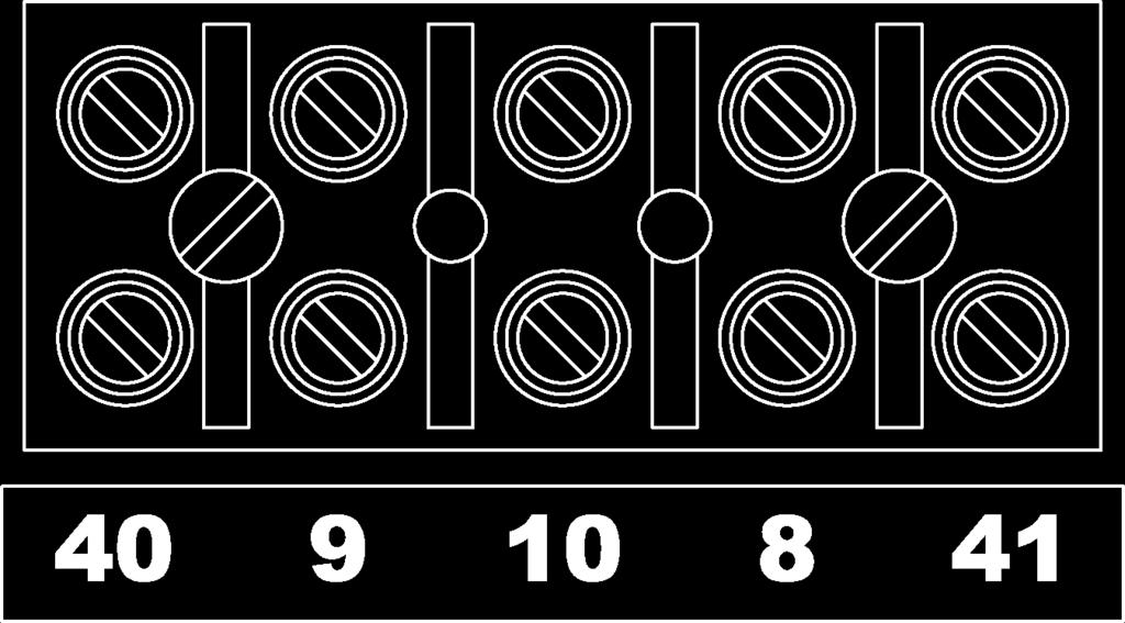 COLLEGAMENTO ELETTRICO PER PRESSOSTATO COD. 114440 Connector Connettore Part Cod. No. 39976 39976 9 910 8 10 3 Base Basetta Part Cod. No. 39975 39975 1 8 LINEA LINEA 1 COLLEGAMENTO ELETTRICO PER PRESSOSTATI COD.