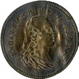 178. Paolo, 1783 Argento 916 mill. g 2,65 mm 25,42 inv. SSBAR 575427 D/ P.LEOP.D.G.P.R.H.ET.B.A.A.M.D.ETRVR. Busto del granduca drappeggiato a d.