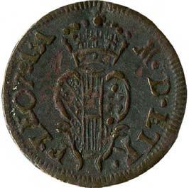 187. Quattrino, 1783 Mistura 0.555 mill. ag. g 0,72 mm 16,34 inv. SSBAR 575432 D/ P.LEOP.A.A M.D.ETR.