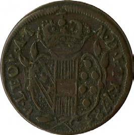 213. Soldo, 1785 Mistura 0.555 mill. ag. g 2,09 mm 21,23 inv. SSBAR 575459 D/ P.LEOP.A.A M.D.ETR.