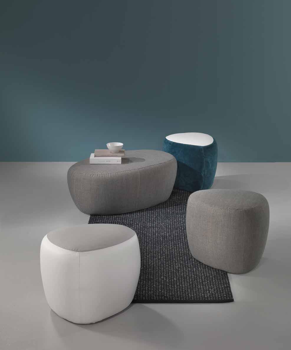 prodotto / product 143 pouff pebble Pouff Pebble 1 750 780 810 860 920 1.020 1.090 1.190 1.290 1.390 3 Pouff Pebble 2 910 950 990 1.040 1.090 1.200 1.290 1.390 1.490 1.