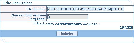 730/3 Quest opzione permette la stampa in PDF (Adobe Portable Document Format) dei /3 delle Si ricorda che l elaborazione e l invio del 730/4 da parte del CAF ai sostituti d imposta sono subordinati