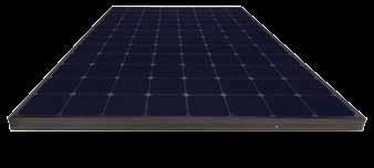 Più energia a parità di superficie disponibile Grazie a un efficienza record superiore al 20%, a parità di superficie utilizzata, i moduli SunPower generano in media fino al 60% di energia elettrica