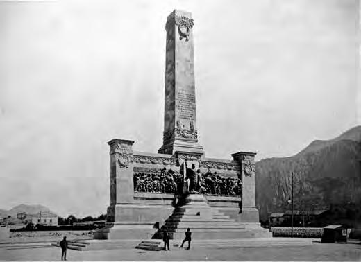 Basile, Monumento Commemorativo del 27 maggio 1860, piazza Vittorio Veneto, Palermo, 1909-1910 (da «L Architettura Italiana», V, 1910) la ridefinizione formale del tema del portale a configurazione