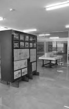 70 Esposizione permanente «Collezioni Basile e Ducrot Mostra documentaria degli archivi», sezione Biblioteca del Fondo Basile e Archivio