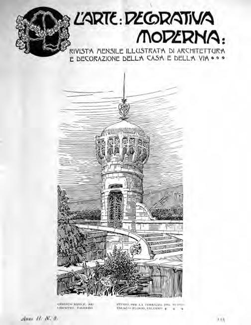 78 Ettore Sessa Fig. 18 Fig. 20 Fig. 19 Fig. 18 E. Basile, palazzina Moncada dei principi di Paternò, Borgo S. Lucia, Palermo, 1899 (coll. privata, Palermo) Fig. 19 E.