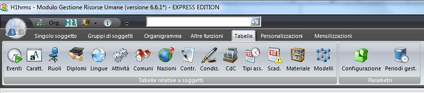 Supervisor - Report base H1 BI Olap ed estrazioni standard verso Office - H1 Go! Tabelle precaricate per avviamento facile. E learning base formazione continua.