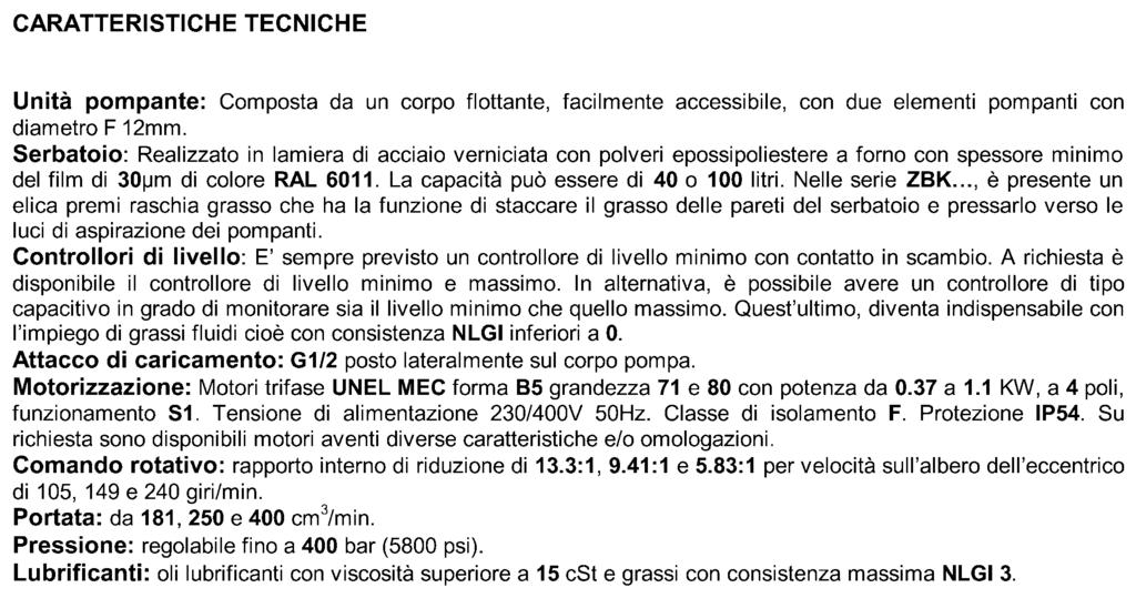 POMPE MOTORIZZATE Serie