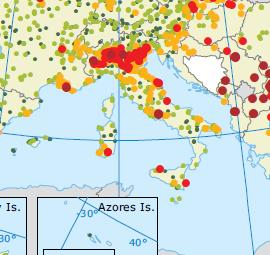 MATERIALE PARTICOLATO (PM) Limite di qualità dell aria e valori obiettivo per PM10 e PM2,5 PM10 PRIMARIO