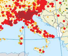 in µg/m 3 * basato su medie giornaliere di 8 ore con percentuale di misure valide 75% (fonte: EEA, 2013) IT