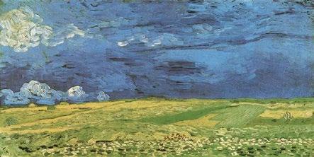 CAMPO DI GRANO CON VOLO DI CORVI (1890) - Vincent Van Gogh Il quadro precede di venti giorni la morte tragica dell autore per suicidio: forse