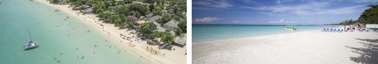 Caraibi giamaica Negril veraclub negril Famosa per la sua spiaggia bianca lunga più di dieci chilometri ed