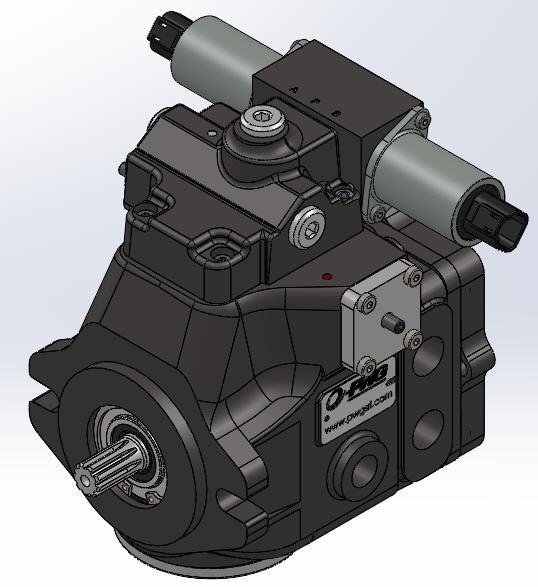 Pompe a pistoni assiali a cilindrata variabile Variable-displacement axial piston