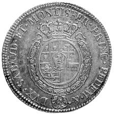 Mezzo scudo 1780 - Mont.