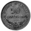 77 AG Fondi lucenti FDC 110 1935 50 Centesimi 1863 N Valore - Pag. 528; Gig.