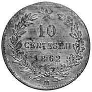 1863 M (2) e 1863 T AG Lotto di cinque monete BB BB+ 60 1938 50 Centesimi 1866 M