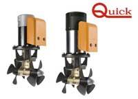 3 Bow Propeller Quick BTQ250 Elica di prua Bow Thruster Quick BTQ250 con 2 eliche controrotanti, carter di protezione, riduttore in Bronzo, anodo di zinco indipendente e facilmente sostituibile e