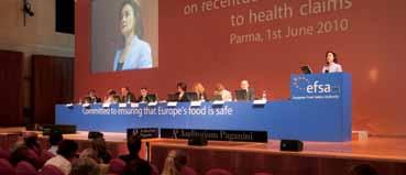 II. Risultati chiave del 2010 Conferenza sulle indicazioni sulla salute, Parma europei e promuovono un settore agroalimentare innovativo e dinamico.