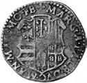 10 fig. 10 - Casale Monferrato, Francesco III Gonzaga e Margherita Paleologo (1540-1550), mezzo bianco (?