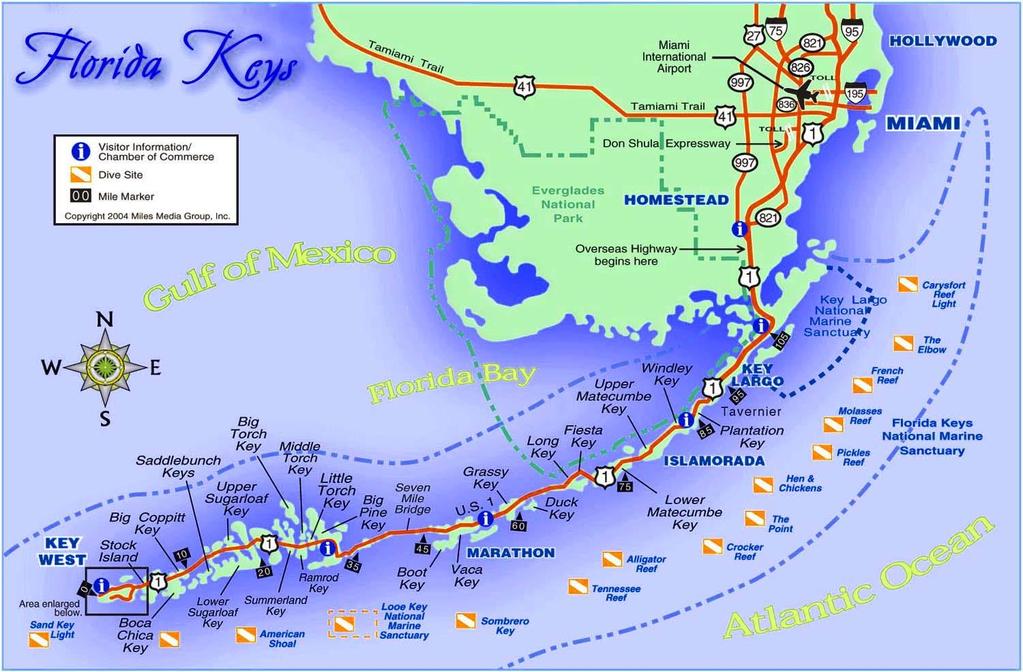 MIAMI & le Isole Keys Stiamo valutando la possibilità di un viaggio in bicicletta itinerante sulle