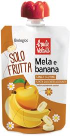 GLI SNACK MELA BANANA PERA E ALBICOCCA MELA