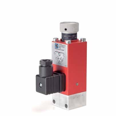 PISTON PRESSURE SWITCH The version IPNB is characterized by a construction with an aluminium red anodized treatment body that makes the component design particularly winning and easily identifiable