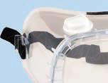 La particolare forma della lente permette l utilizzo anche con occhiali da vista e mascherine monouso.