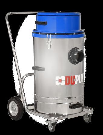 Aspiratori industriali Wet & Dry Industrial Wet & Dry Vacuum Cleaners 7 Aspiratori per uso industriale caratterizzati da una solida costruzione e