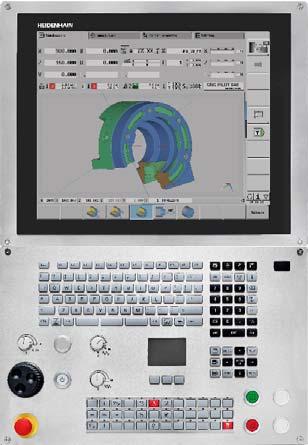 Controllo per macchine utensili Controlli numerici per fresatrici Con i controlli numerici TNC, HEIDENHAIN offre una gamma di prodotti completa per tutte le tipologie più diffuse di macchine per la