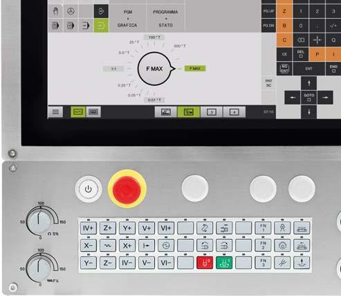 lavorazione con elevata precisione, con TNC 620 anche tutti i componenti del controllo sono collegati mediante interfaccia digitale.